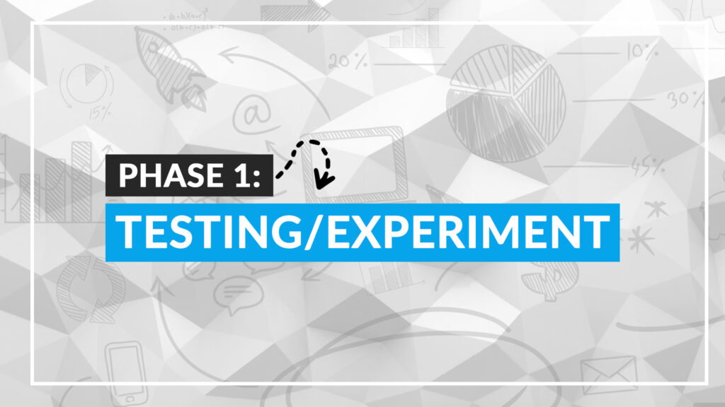 Phase 1: Testing/Experiment